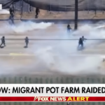 Ice protesters at pot farm during raid